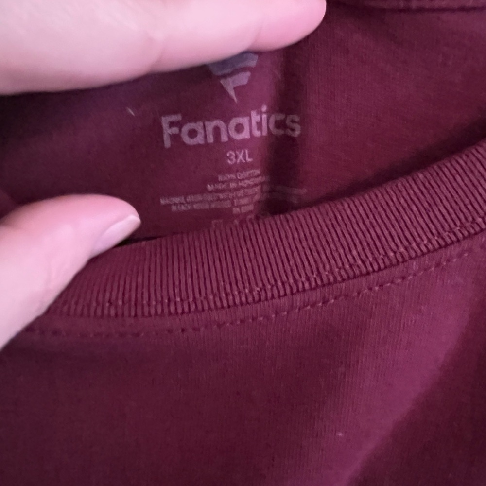 Fanatics burgundy Arizona State University T-shirt Size 3XL #college #ASU - Picture 2 of 4